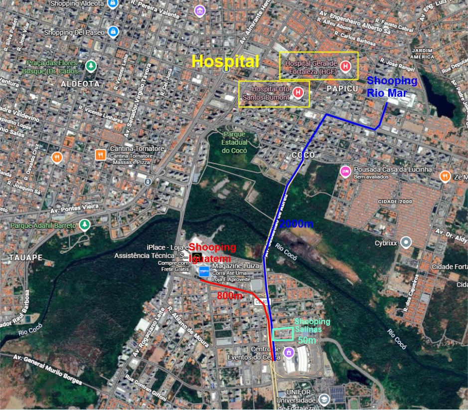 Mapa de localização